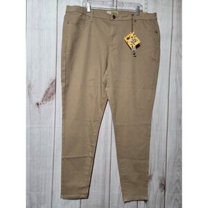Hybrid & Company Women's‎ Skinny Tan Chino Pants Size 20
